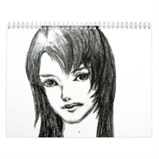 Calendrier Fille mignonne japonaise MANGA (Protection)