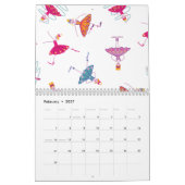 Calendrier Filles dansantes (Feb 2027)