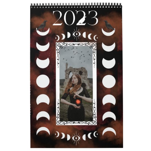 Calendrier Filles gothiques 2023 (Protection)