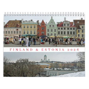 Calendrier Finlande et Estonie 2026