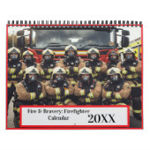 Calendrier Fire & Bravery : Firefighter 20XX (Protection)