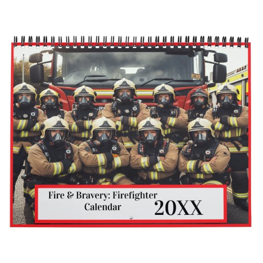 Calendrier Fire & Bravery : Firefighter 20XX (Protection)