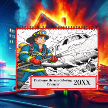 Firehouse Heroes Coloring 2025/2026