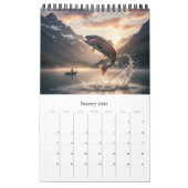 Calendrier Fishing Calendar 2026 / Fish Photo Calendar (Jan 2026)