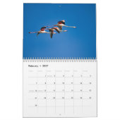 Calendrier Flamant 2027 (Feb 2027)
