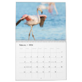 Calendrier Flamant rose 2025 (Feb 2026)