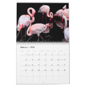 Calendrier Flamant rose 2025 (Feb 2026)