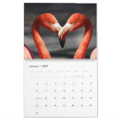 Calendrier Flamants roses (Jan 2027)