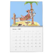 Calendrier Flamants roses (Jan 2027)