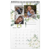 Calendrier Fleur blanche | 37 INSTAGRAM CARRÉ PHOTO (Jan 2027)