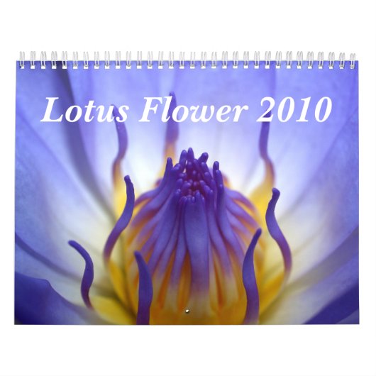 Calendrier Fleur de Lotus 2010 (Protection)