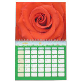 Calendrier Fleur de Rose 2027 (Mar 2027)