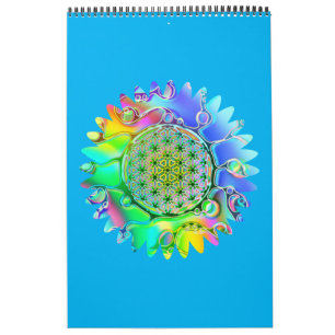 Calendrier Fleur De Vie - Fleur Géométrique 5
