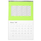 Calendrier Fleur De Vie - Indien Mandala 1 (Feb 2027)