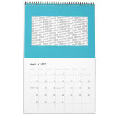 Calendrier Fleur De Vie - Indien Mandala 2 (Mar 2027)