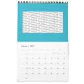 Calendrier Fleur De Vie - Indien Mandala 2 (Jan 2027)