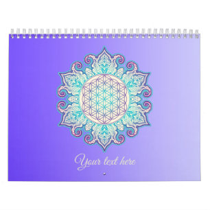 Calendrier Fleur De Vie - Indien Mandala 2