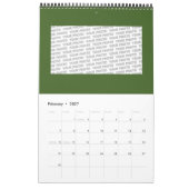 Calendrier Fleur De Vie - Indien Mandala 4 (Feb 2027)