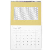 Calendrier Fleur De Vie - Indien Mandala 4 (Jan 2027)