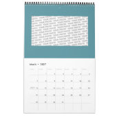 Calendrier Fleur De Vie - Mandala India Style 1 (Mar 2027)