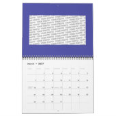 Calendrier Fleur De Vie - Mandala India Style 2 (Mar 2027)