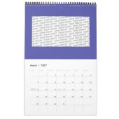 Calendrier Fleur De Vie - Mandala India Style 2 (Mar 2027)
