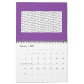 Calendrier Fleur De Vie - Mandala India Style 2 (Feb 2027)