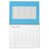 Calendrier Fleur De Vie - Mandala India Style 2 (Jan 2027)