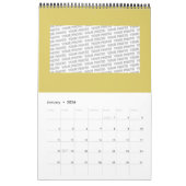 Calendrier Fleur De Vie - Mandala Indien 3 (Jan 2026)