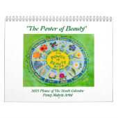 Calendrier Fleur du mois Inspirationnel 2025 (Protection)