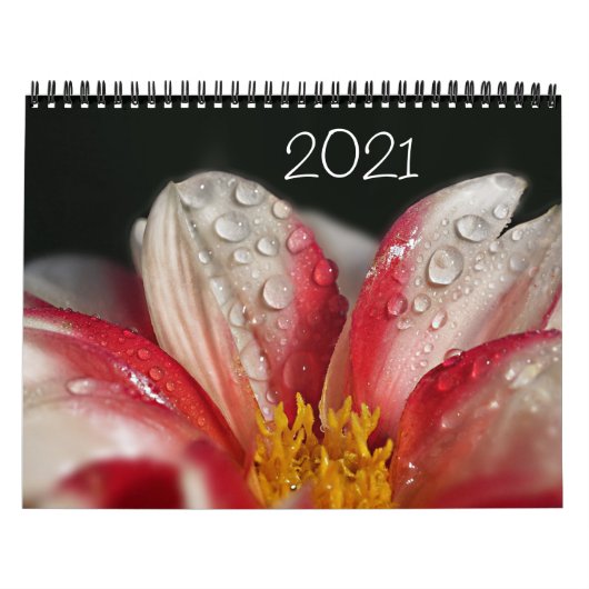 Calendrier Fleur photo macro (Protection)