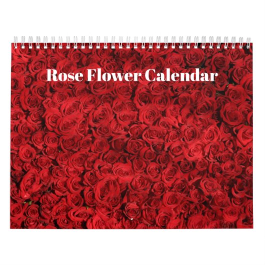 Calendrier Fleur rose 2023 (Protection)