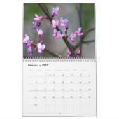 Calendrier fleur sauvage (Feb 2027)