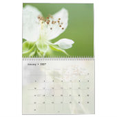 Calendrier fleur sauvage (Jan 2027)