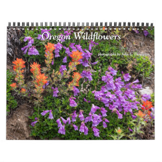 Calendrier Fleur sauvage de l'Oregon