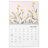 Calendrier Fleur sauvage de Pink Nordens (Mar 2026)