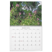Calendrier Fleur sauvage Wisconsin 2023 (Mar 2026)