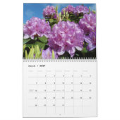 Calendrier Fleurs (Mar 2027)