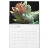 Calendrier Fleurs (Feb 2027)