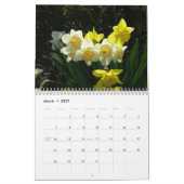 Calendrier Fleurs (Mar 2027)