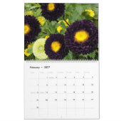 Calendrier Fleurs (Feb 2027)