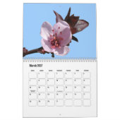 Calendrier - Fleurs (Mar 2027)