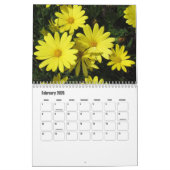 Calendrier - Fleurs (Feb 2026)