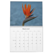 calendrier fleurs 2009 (Mar 2027)
