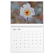 Calendrier Fleurs 2017 (Mar 2027)