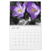 Calendrier Fleurs 2017 (Mar 2027)