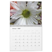 Calendrier Fleurs 2021 (Jan 2027)