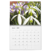 Calendrier Fleurs 2021 (Mar 2027)