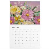 Calendrier Fleurs 2025 (Mar 2026)