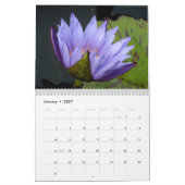 Calendrier Fleurs 2026 (Jan 2027)